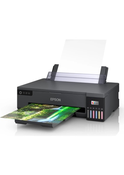 L18050 A3+ Renkli Mürekkep Tanklı Foto Yazıcı, Wi-Fi, Siyah (6 Renk)+1paket A4+1paket A3 +100 Adet Fotoğraf Kağıdı Hediye