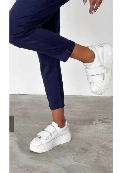 Kadın Yırtmaç Detaylı Dar Paça Modal Kumaş Eşofman Altı fırsatları