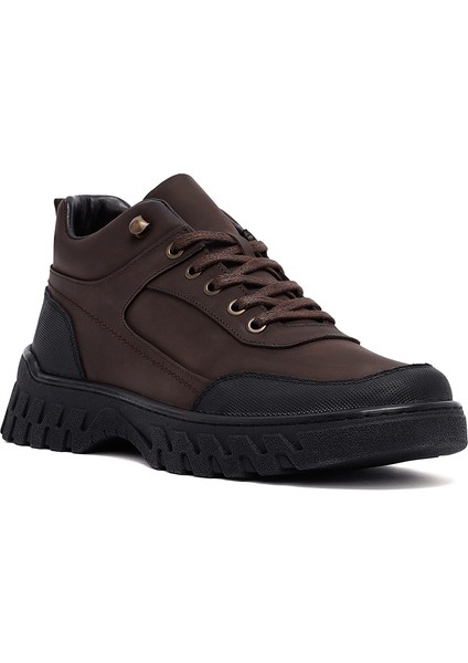 Erkek Kahverengi Bağcıklı Deri Casual Bot 25WFD6610V3