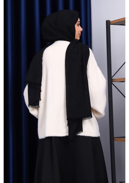 Krem Bisiklet Yaka Oversize Angora Yumoş Triko Kazak fırsatları