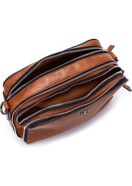 Kadın Taba Uzun Askılı Çapraz Çanta 25WBD246118