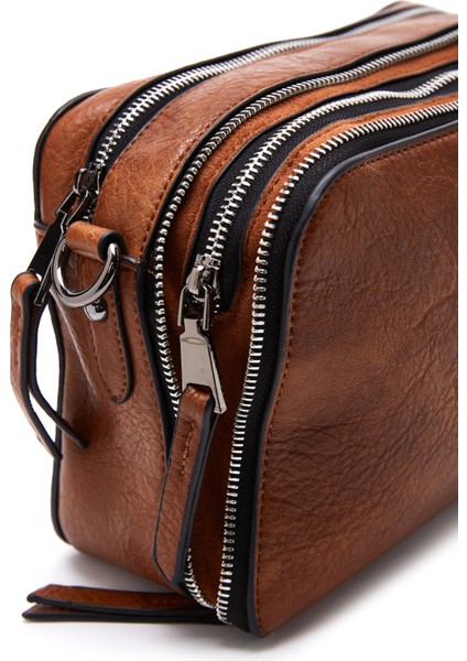 Kadın Taba Uzun Askılı Çapraz Çanta 25WBD246118