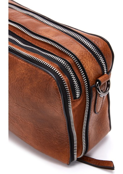 Kadın Taba Uzun Askılı Çapraz Çanta 25WBD246118