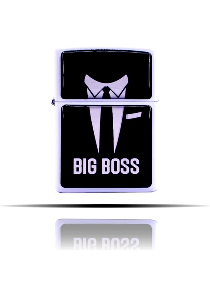 Big Boss Beyaz Benzinli Çakmak