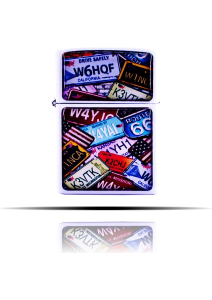 Amerika Lisans Plakası Beyaz Benzinli Çakmak fırsatları