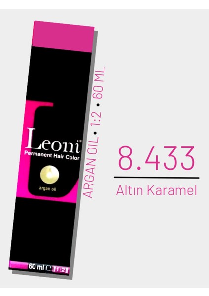 Saç Boyası No 8.433 Altın Karamel