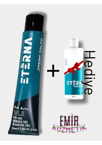 Amonyaksız Doğal Saç Boyası - 55/43 Macadamia Cevizi fiyatları