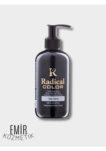 Balyaj Saç Boyası Yeşil 250ML