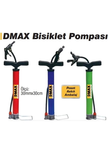 Bisiklet Pompası 30X30 cm DMX4582