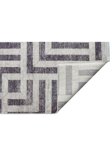 Lugano LUG 07 Gri Krem - Viskon Halı | Sık Dokuma Salon Halısı fırsatları