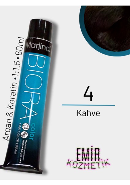 Biora Saç Boyası - 4 Kahve