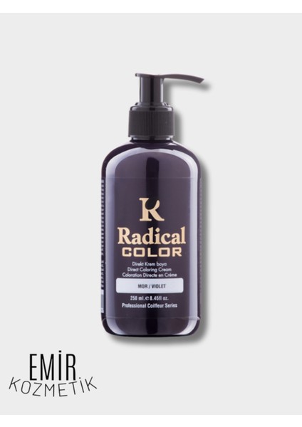 Balyaj Saç Boyası Mor 250ML