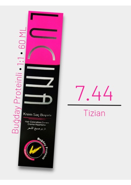Krem Saç Boyası No 7.44 - Tizian 60ML
