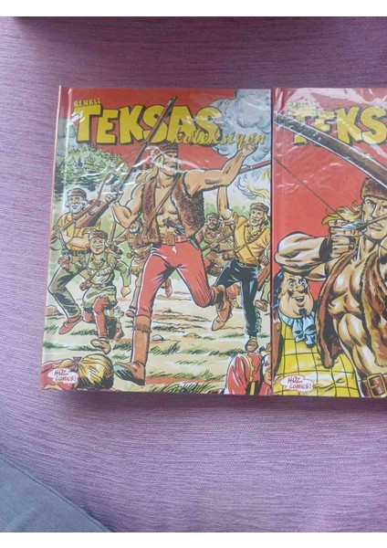 Renklı Teksas Kolleksiyon Cılt 1-2 Hozcomiks Com Nadir Yeni Kondisyonda fırsatları