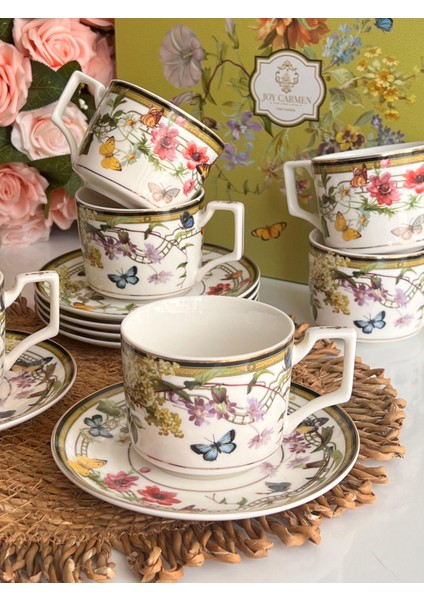Çay Fincanı Muse Garden 6 Kişilik 12 Parça modelleri