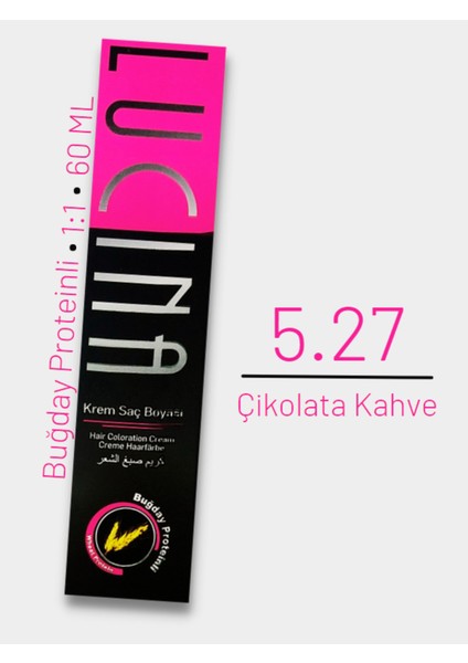 Krem Saç Boyası No 5.27 - Çikolata Kahve 60ML