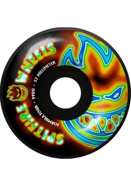 F4 Radioactive Bighead Black 54MM 99DU Kaykay Tekerleği