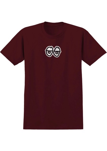 Eyes Logo Burgundy T-Shirt M