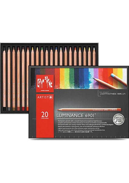 Luminance 6901 20'li Set (Yumuşak Kuru Boya Kalemi) modelleri