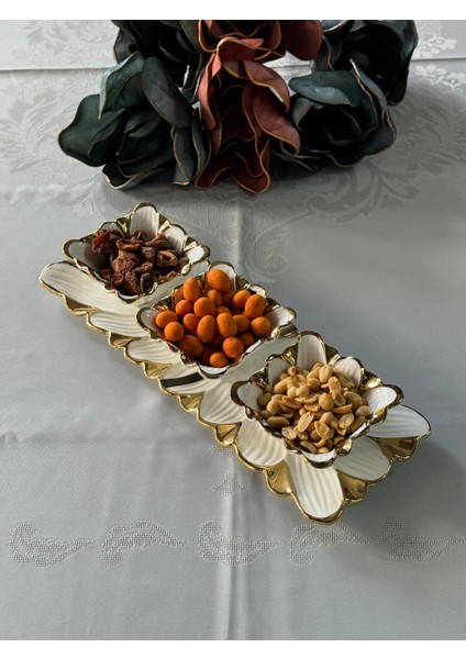 Flora Gold Kase Seti 3'lü