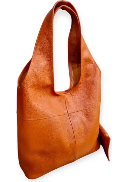 Randy Hakiki Deri Turuncu Omuz Çantası fiyatları