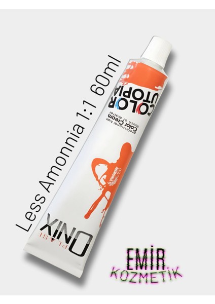 Düşük Amonyaklı Saç Boyası 60ML Açık Sarı 10