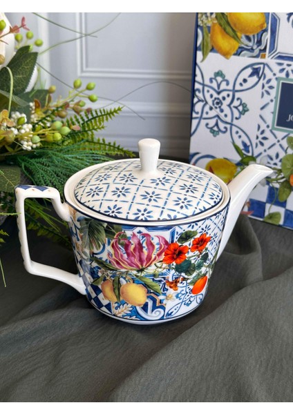 Italy Garden Porselen Demlik