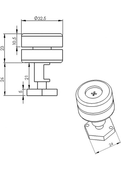 Ayrıntıshop Cam Balkon Teker