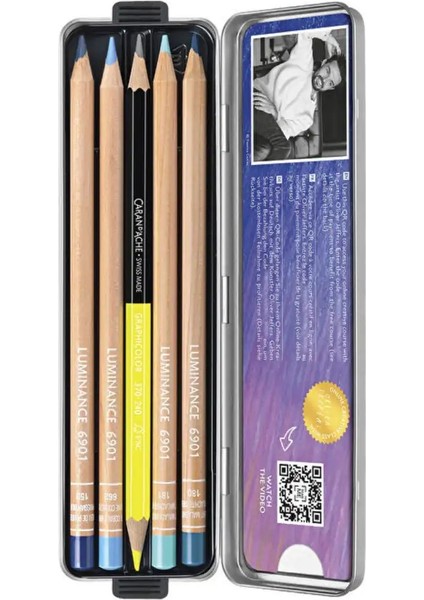 Luminance 6901 Kuru Boya Kalem Seti 6 Parça Yumuşak Uçlu Renkli Kalemler fiyatları