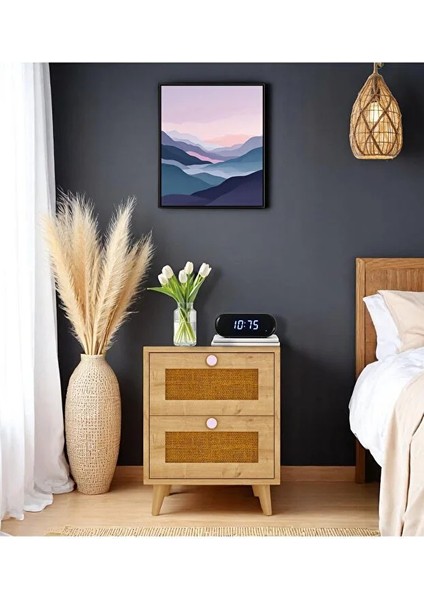 Bali Bohem Jüt 2 Çekmeceli Komodin fiyatları