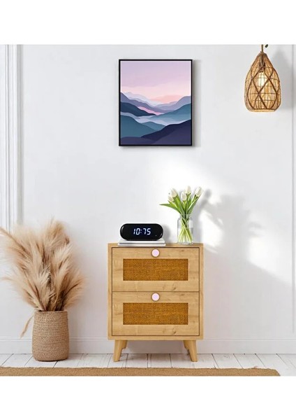 Bali Bohem Jüt 2 Çekmeceli Komodin modelleri