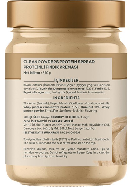 Protein Spread 350 gr Fındık Kreması 2 Adet fırsatları