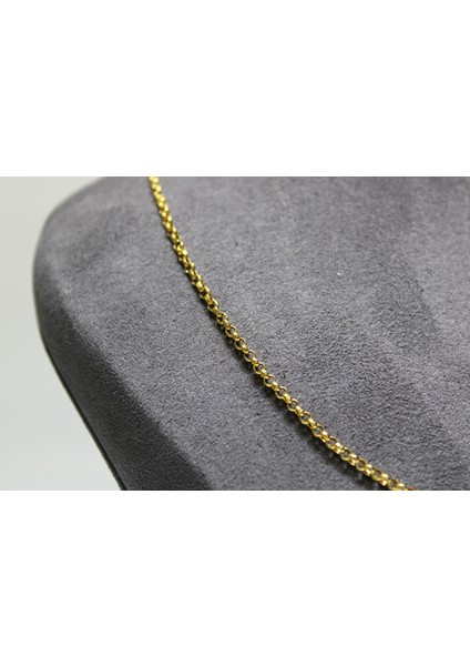 14 Ayar Gerçek Altın Halka Model Kolye Zincir modelleri