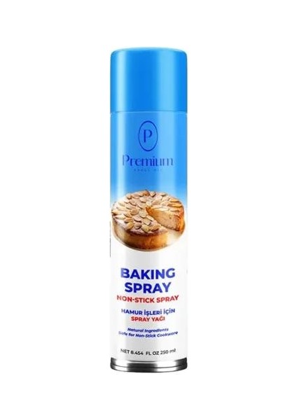 Baking Spray, Hamur Işleri Için Sprey Yağı 250 ml