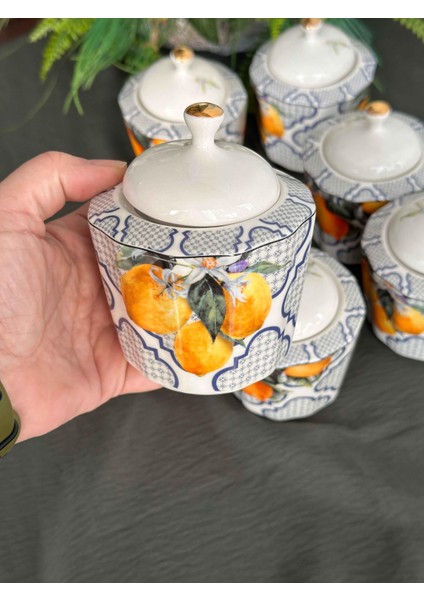 Lemons 6'lı Porselen Baharat Seti indirimleri