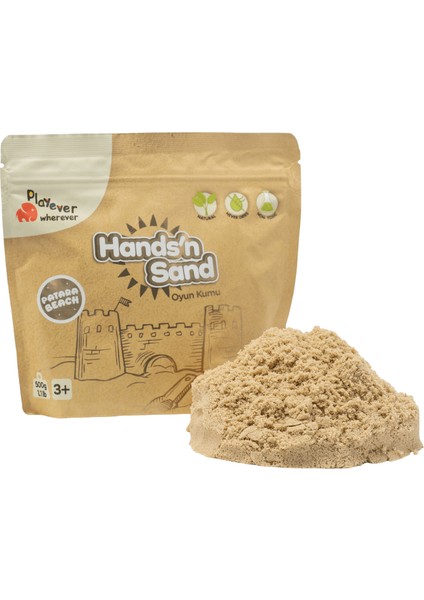 Hands'n Sand Doğal Kinetik Kum 500GR - Naturel