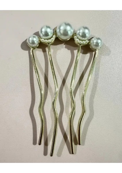 1 Adet-Kadınlar Için Elegant Saç Takı – Incili Fransız Twist Saç Çatalı, Vintage Bun Maker fiyatları