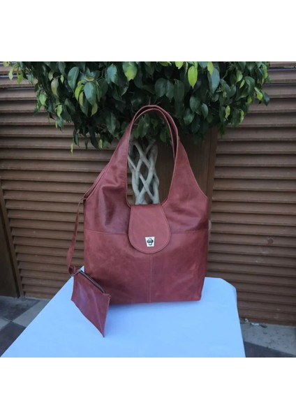 Randy Kapaklı Hakiki Deri Antik Bordo Omuz Çantası fiyatları