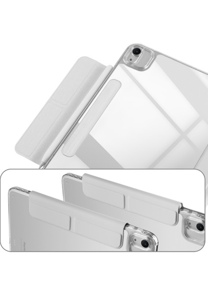 Apple iPad Air 13inç M2/M3 Kılıf Çift Magnetik Kapak Arka Sert Multi SkinPro Case A2836 A2837 A3006 fırsatları
