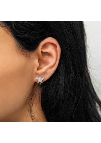 925 Ayar Gümüş Yıldız Küpe fiyatları