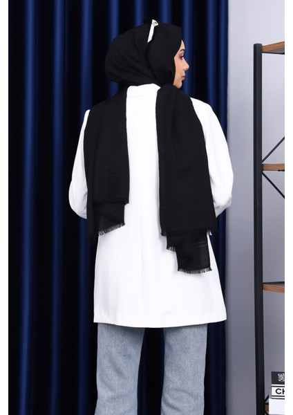 Ekru Düğmeli Kruvaze Yaka Krep Ceket fırsatları