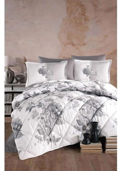 %100 Pamuk Ranforce Tek Kişilik Yorgan 155 x 215