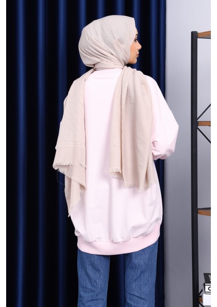 Toz Pembe Önü Kısa Arkası Uzun Oversize Sweatshirt fırsatları