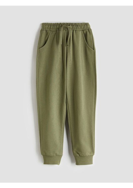 Lcw Kids Haki Dinazor Baskılı Erkek Çocuk Sweatshirt ve Eşofman Alt 2'li modelleri