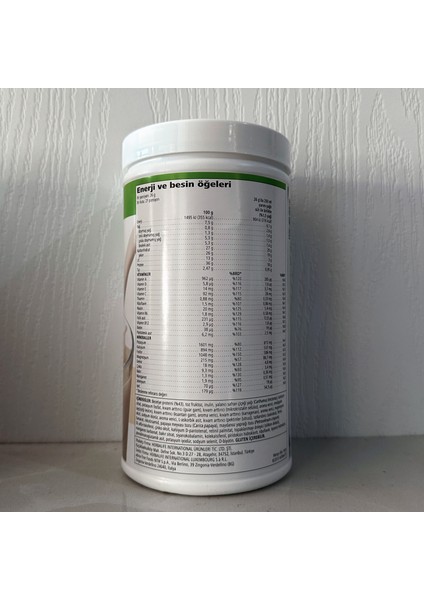 Formül 1 Öğün Yerine Geçen Besleyici Shake Karışımı 550GR modelleri
