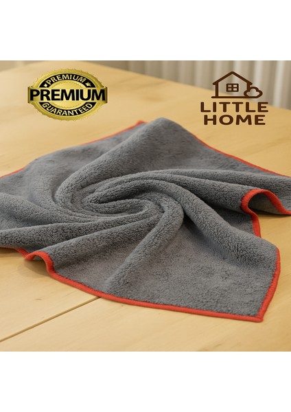 Mikrofiber Ultra Emici Zemin Kurulama Bezi Gri 50X70