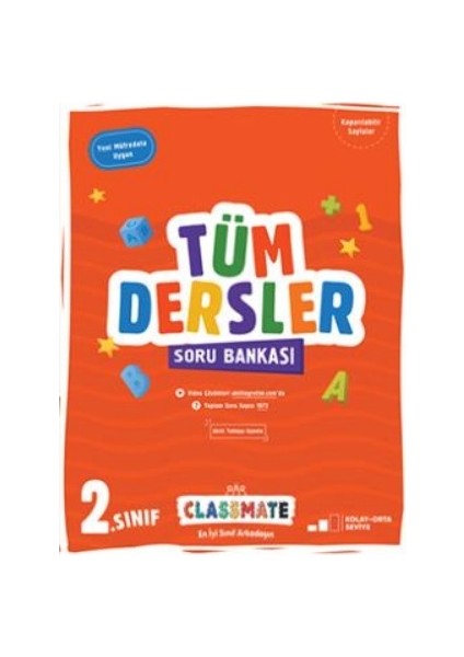 2. Sınıf Classmate Tüm Dersler Soru Bankası