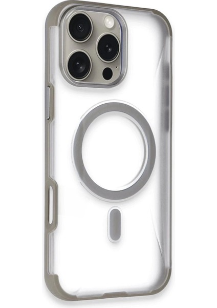 CPT90 iPhone 14 Pro Max Hilton Magsafe Kapak - Titan Gri