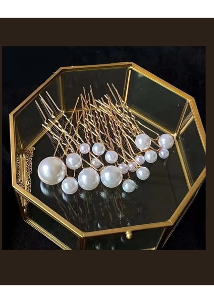 18'li Inci U-Şekilli Saç Tokası – Zarif Saç Modelleri Için Saç Aksesuarı fırsatları