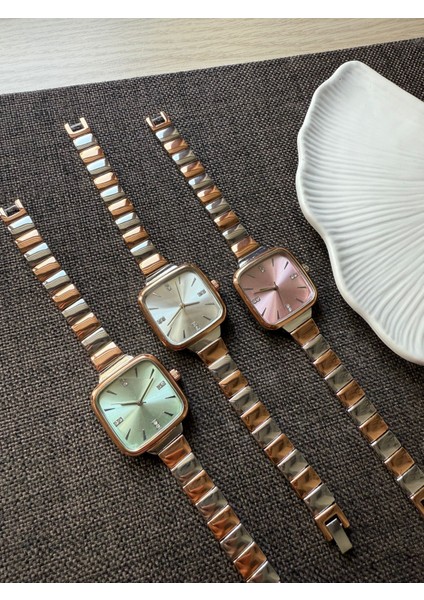 Retro Minimal Metal Kordon Vintage Kadın Kol Saati fiyatları